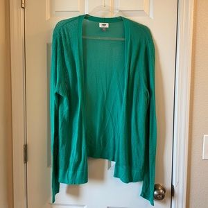 Old Navy open knit long cardigan sw…